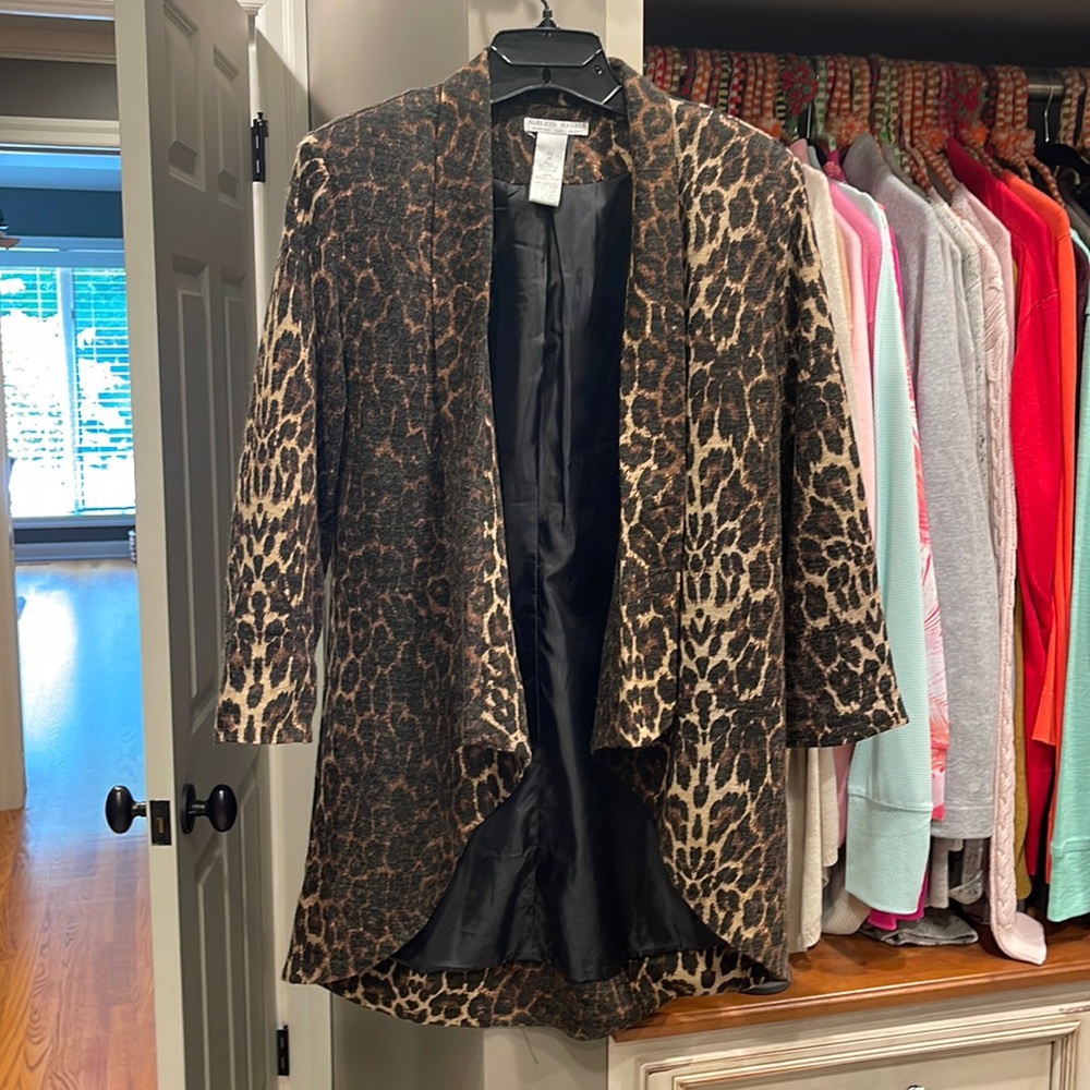 ANKMAL PRINT BLAZER